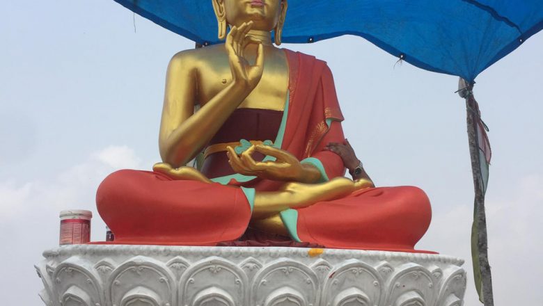 लिम्चुङबुङमा जिल्लाकै सबै भन्दा ठूलो बुद्धको मुर्ती निर्माण