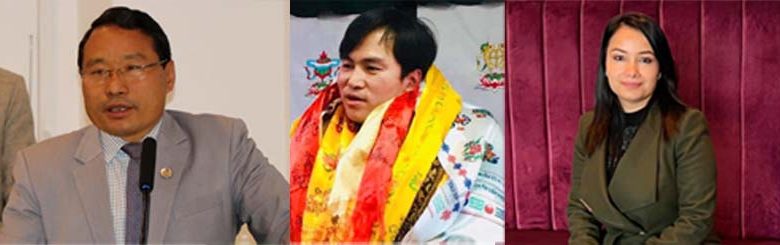 बर्षमान पुन र प्रचण्ड पुत्री गंगादाहालले दिए मेजर राईलाई बधाई
