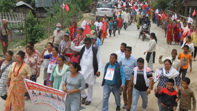 १६ नं वडामा गठबन्धन प्रति जनताको क्रेज, बिभिन्न पार्टीबाट गठबन्धनमा प्रवेश, फोटो फिचर
