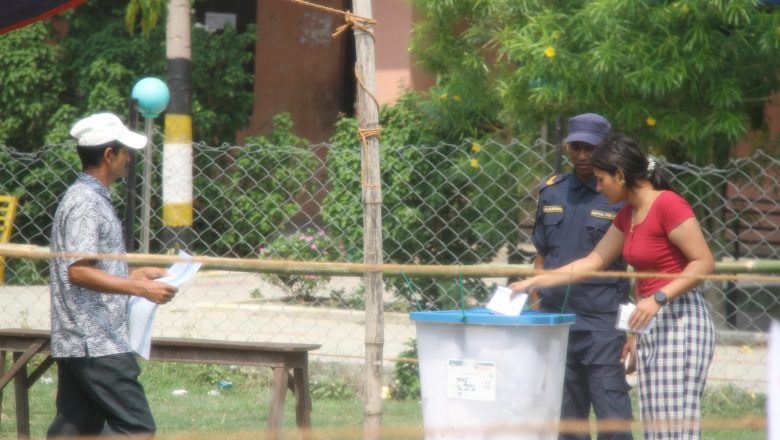 उदयपुरमा ६ घण्टाको अबधिमा ५० प्रतिशत मत खस्यो