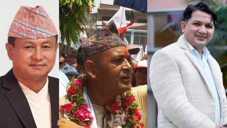 त्रियुगामा त्रिपक्षीय प्रतिष्पर्धा राेचक मतपरिणाम, तीनै पक्षकाे एक/एक वडाध्यक्षमा जीत