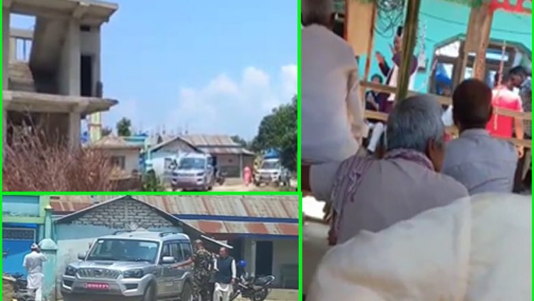 उदयपुरमा मौन अबधिको उल्लंघन गर्दै परराष्ट्र मन्त्री नारायण खड्का काङ्ग्रेसलाई भोट माग्दैँ