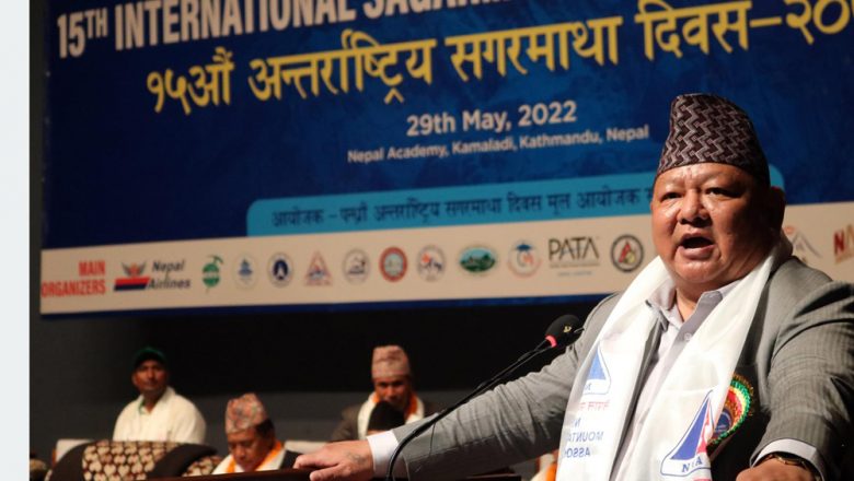 नेपाललाई साहसिक पर्यटनको केन्द्रबिन्दुका रुपमा स्थापित गर्न मन्त्री आलेको आग्रह