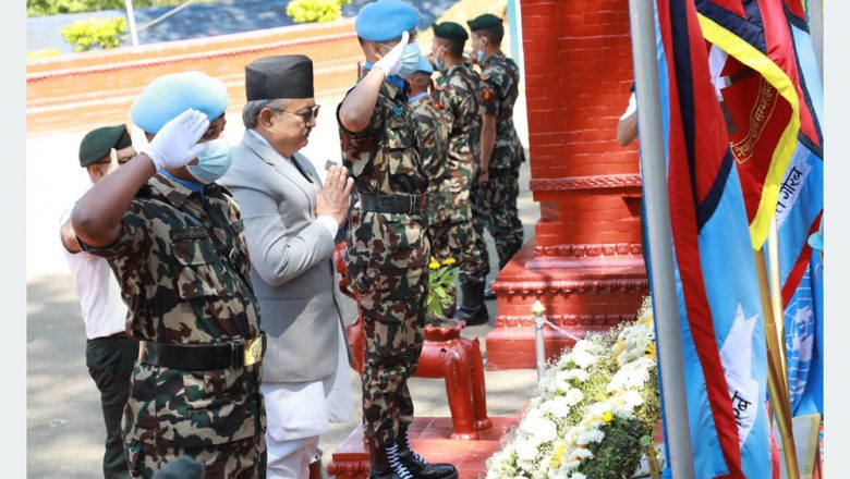 अन्तरराष्ट्रिय शान्ति सेना दिवस मनाइयो