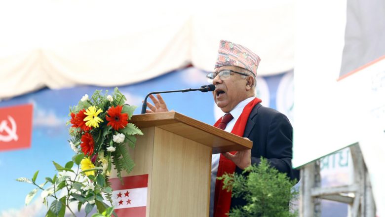 गठबन्धनले जनताको विश्वास जित्दै आएको छ : अध्यक्ष नेपाल