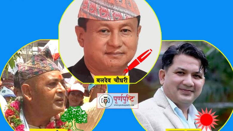 त्रियुगा नपामा रुखको फराकिलो अग्रता, सुर्य दोस्रो, कलम तेस्रो स्थानमा