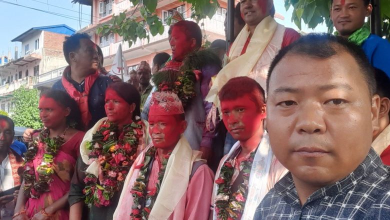 १६ नं वडाका बिजयीले भव्य मनाए बिजयी उत्सव