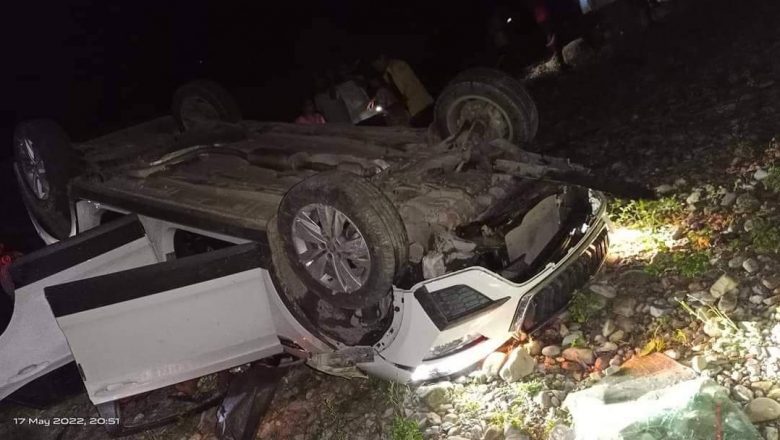 नेपालटारमा कार दुर्घटना, एककाे मृत्यु चार घाईते