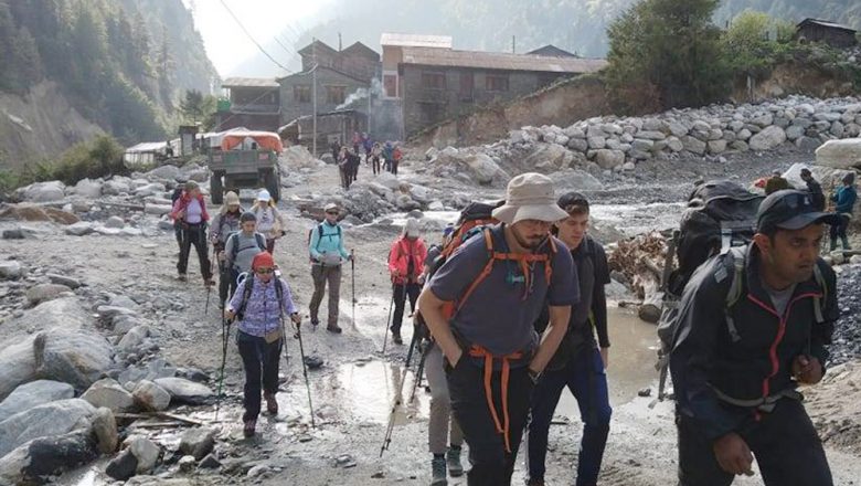 अन्नपूर्ण पदमार्गमा युरोपियन पर्यटक अधिक