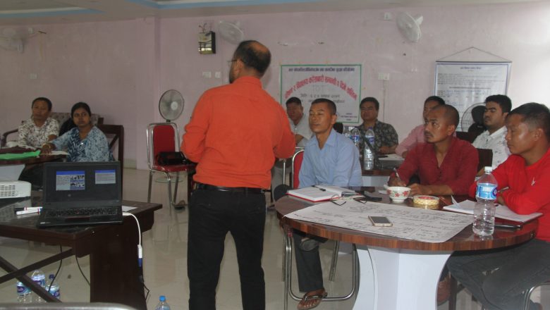 गाईघाटमा पोषण तथा विद्यालय करेषावारी बारे २ दिने प्रशिक्षण तालिम सम्पन्न