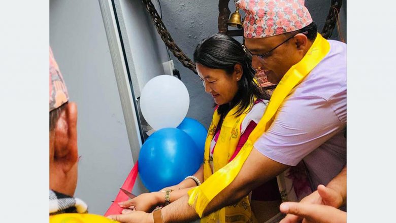 पर्यटकको तथ्याङ्क सङ्कलन गर्न हलेसीमा मेसिन जडान