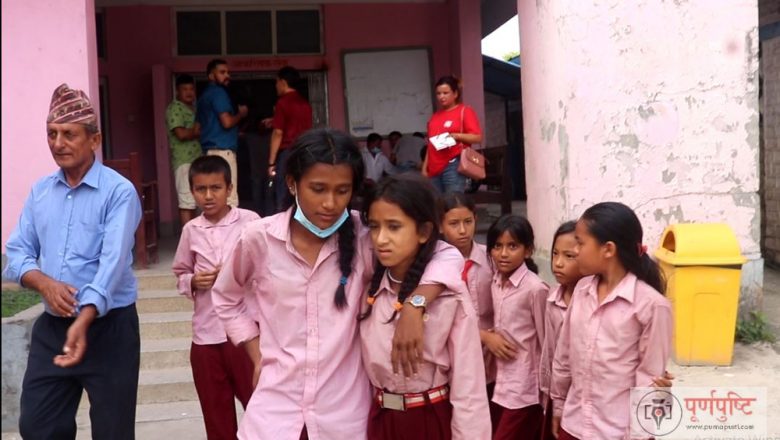 राष्ट्रिय मा.वि. बगाहाका विद्यार्थि बिरामी भएपछि