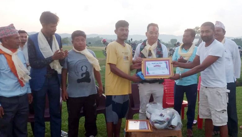 जलजलेमा एन्फा महासचिव सम्मानित