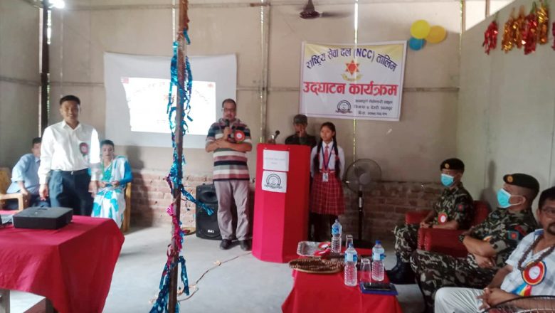 देउरीको अन्नपूर्ण विद्यालयका विद्यार्थीलाई राष्ट्रिय सेवा दलको तालिम