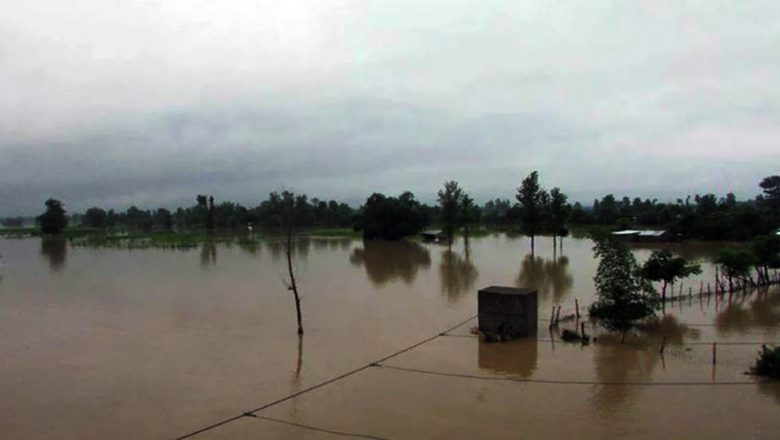 गाईघाटका पसल डुबानमा, लाखको क्षति