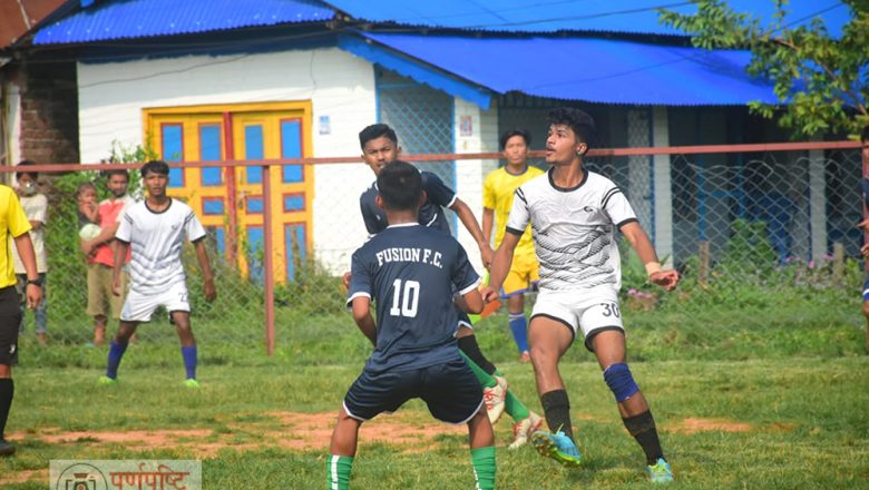 बोक्सेमा फुटवल प्रतियोगिता सुरु, पहिलो खेलमा फ्युजन र सिसुवारीको जित