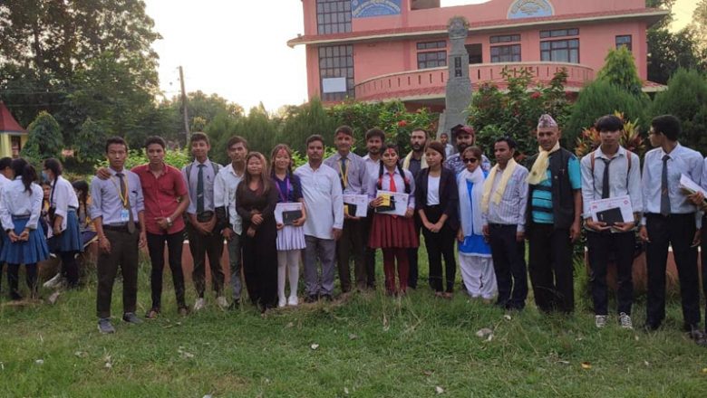 संविधान दिवसको अवसरमा अखिल (क्रान्तिकारी) को आयोजनामा हाजिर जवाफ तथा वक्तृत्वकला