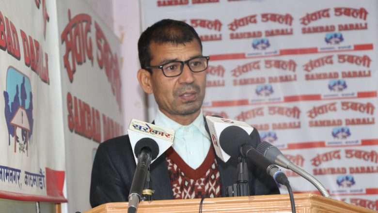 गंगालाल श्रेष्ठद्वारा राष्ट्रपति पदमा उम्मेदवारी घोषणा