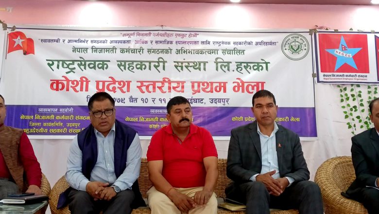 राष्ट्रसेवक सहकारी संस्थाहरुको प्रदेशस्तरीय प्रथम भेला सम्पन्न