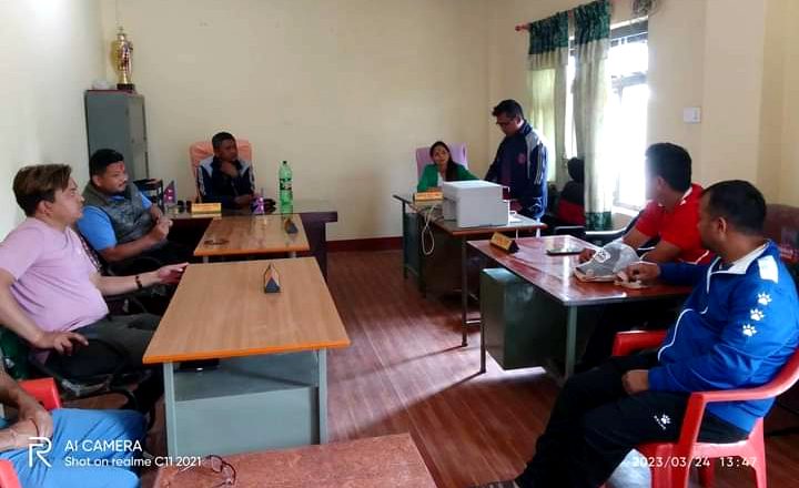 त्रियुगा नगर युवा तथा खेलकुद विकास पदाधिकारीले गरे पदभार ग्रहण