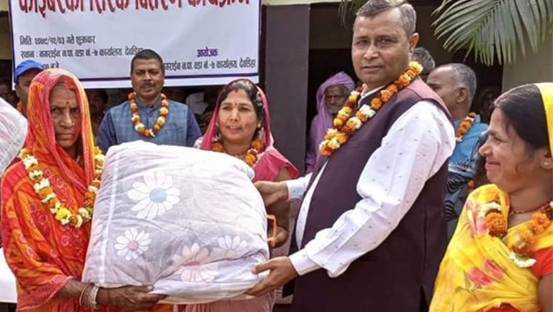 पंखा बाड्नु पर्ने समयमा सिरक वितरण
