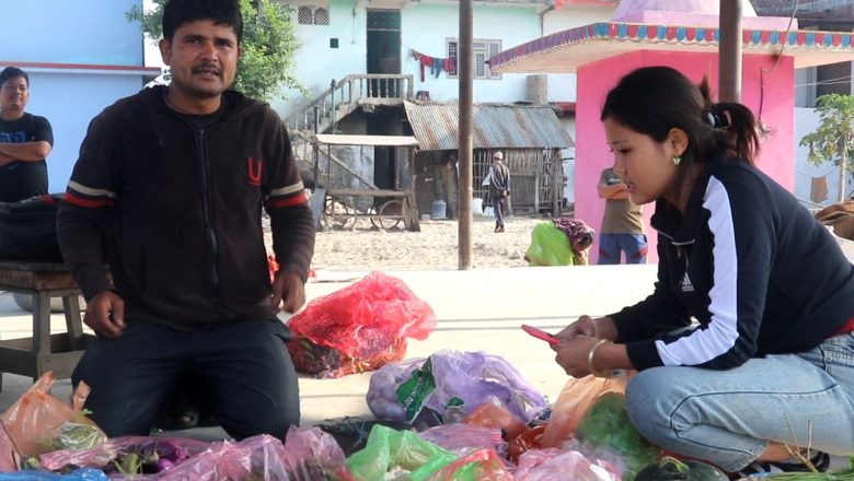 मोतिगडाको अव्यवस्थित तरकारी बजार व्यवस्थित स्थानमा सारियो