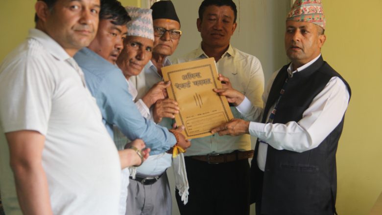 चौदण्डीगढीको बेतिथि विरुद्ध जिल्ला प्रशासन कार्यालय मार्फत गृह मन्त्रालयलाई  ज्ञापन पत्र