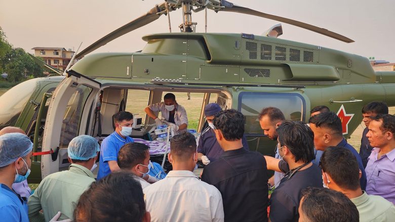 रवि लामिछानेका सवारी चालक थापाको स्वस्थ्य अवस्था चिन्ताजनक