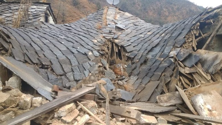 बाजुरा भूकम्प अपडेट : २३ घरमा पूर्णरुपमा क्षति