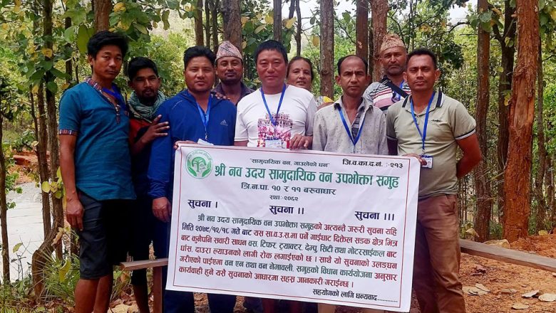 गाईघाट दिक्तेल सडक क्षेत्रबाट सवारी साधनमा घाँस दाउँरा ल्यायमा कार्वाही