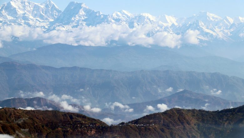 लिम्चुङबुङको एभरेष्ट भ्यु टप बाट देखिने मनोरम हिमशृङखला : तस्विर सहित