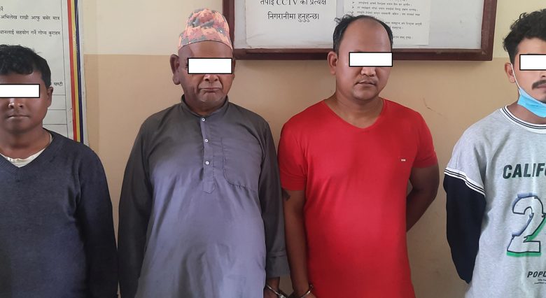 उदयपुरमा विभिन्न मुद्धाका फरार प्रतिवादी पक्राउ