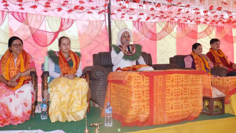 चौदण्डीगढीको सगरमाथा आधारभुत बिधालयमा सप्ताहा महापुराण