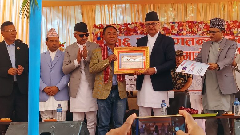उदयपुरका अग्रज पत्रकार श्याम राई एक लाख नगद राशि सहित सम्मानित