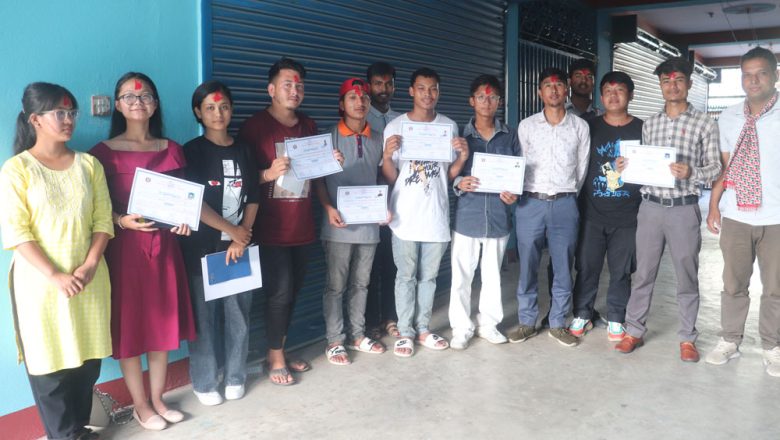 ३ दिने आधारभूत पत्रकारिता तालिम सम्पन्न