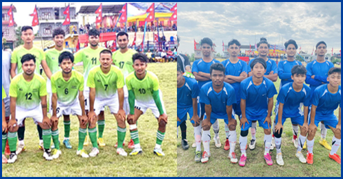 मेयर कप फुटबल प्रतियोगिताको फाइनलमा वडा नं. ११ र २ भिड्ने
