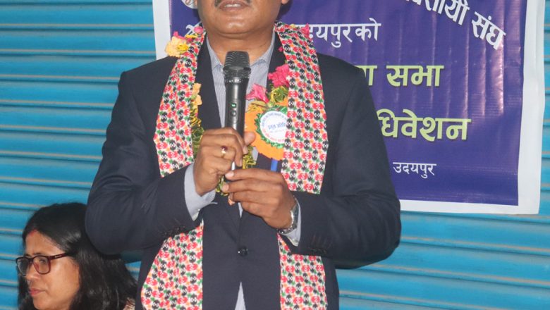 सिलाई कटाई व्यवसायलाई सम्मानित र मर्यादित बनाऔँ : अध्यक्ष श्रेष्ठ