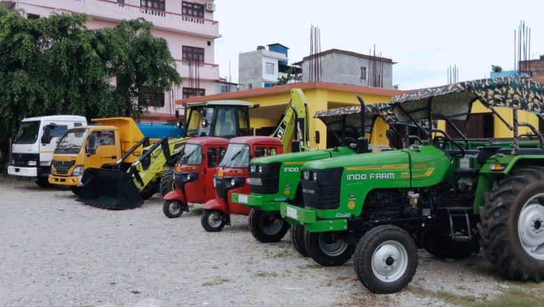 फोहोर ब्यवस्थापनका लागि त्रियुगा नगरले २ करोड बरावरको सवारी साधन खरिद