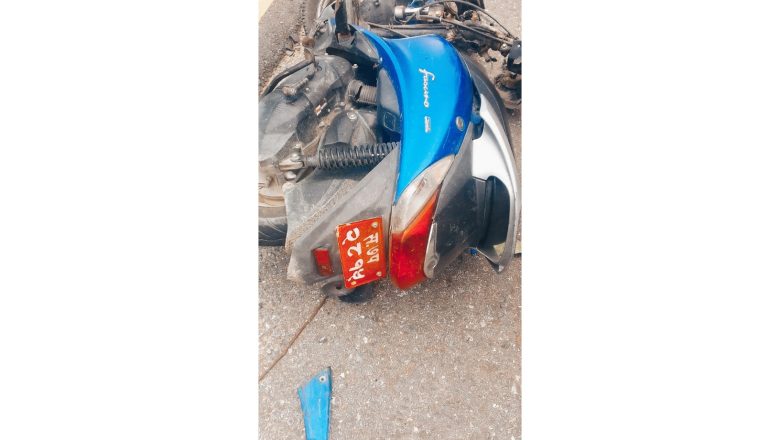 उदयपुरको फुलजोरमा स्कुर र मोटरसाईक एक आपसमा दुर्घटना, ४ जना घाईते