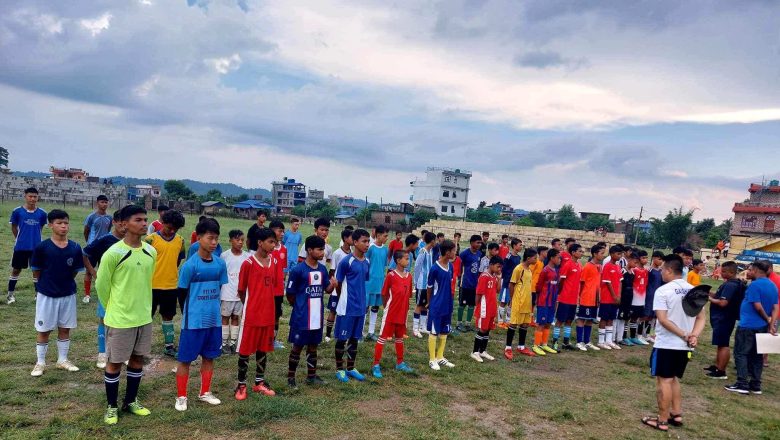 यु-१९ पुरुष फुटबलमा उदयपुरबाट २४ खेलाडी छनोट