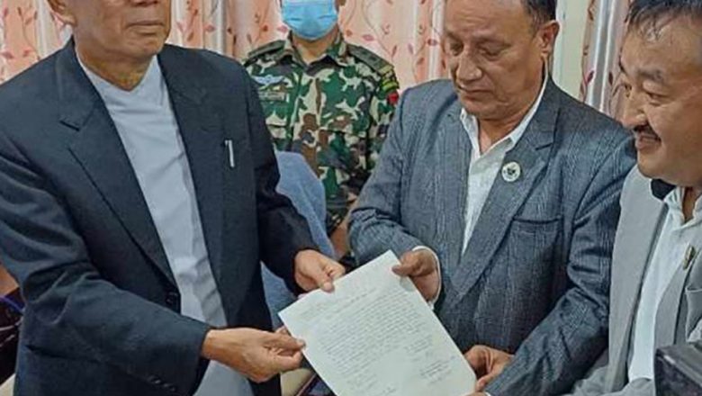 थापाले गरे मुख्यमन्त्रीको लागी दोस्रो पटक दावी पेश