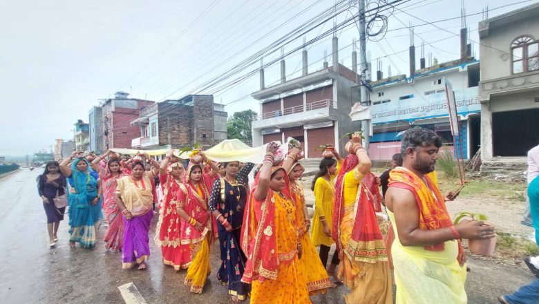 विविध कार्यक्रम सहित गाईघाटमा बलभद्रको जन्मउत्सव भव्य मनाईयो