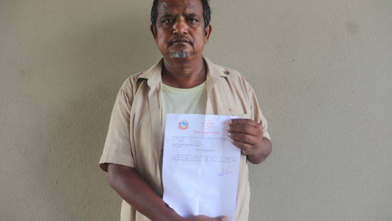 मुटु रोगी बोक्सेका गणेश परियार भन्छन, “आर्थिक सहयोग पाए बाँच्न चाहान्छु