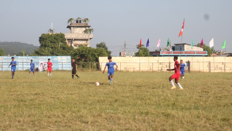 स्व. चित्र कुमारी चौधरी (लिम्बु) तेस्रो मलिथम फुटबल च्याम्पियन सिपको फाईनलमा रातापानी र लक्ष्मीपुर