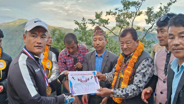 लिम्चुङबुङ फुटवल प्रतियोगिताको उपाधी हेलेसी तुवाचुङलाई