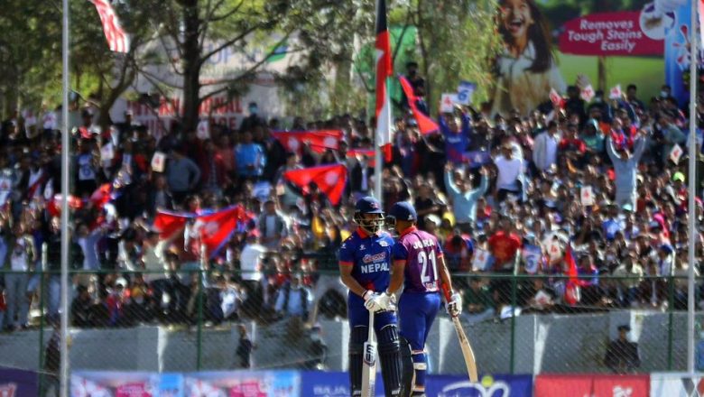 उपाधिका लागी नेपालले ओमानलाई दियो १८५ रनको लक्ष्य