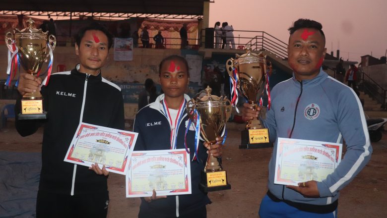 उदयपुर प्रदेश स्तरीय कराते प्रतियोगिता : १० पदक सहित सुनसरी च्याम्पियन