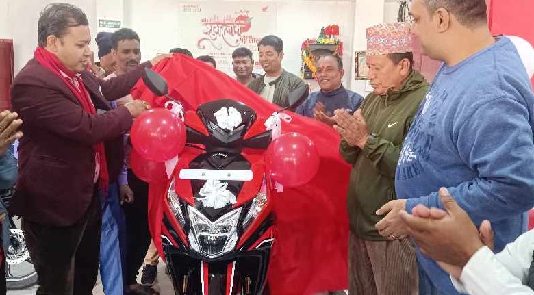 गाईघाटमा होण्डाको नयाँ स्कुटर लन्च