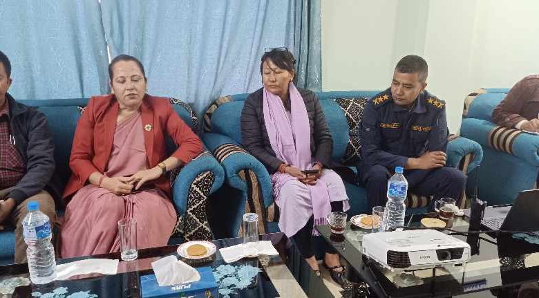 उदयपुरको सडक दुर्घटना न्युनिकरणमा उपसभामुख दनुवारको चासो