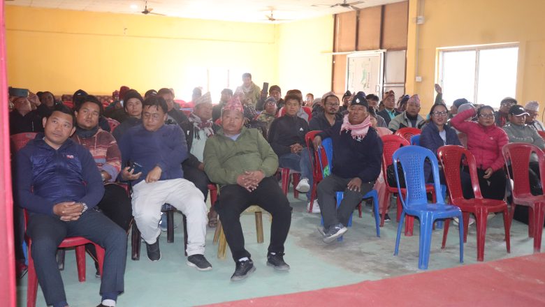 उदयपुरमा पहिचान बिषयक प्रशिक्षण तथा जनजागरण अभियान